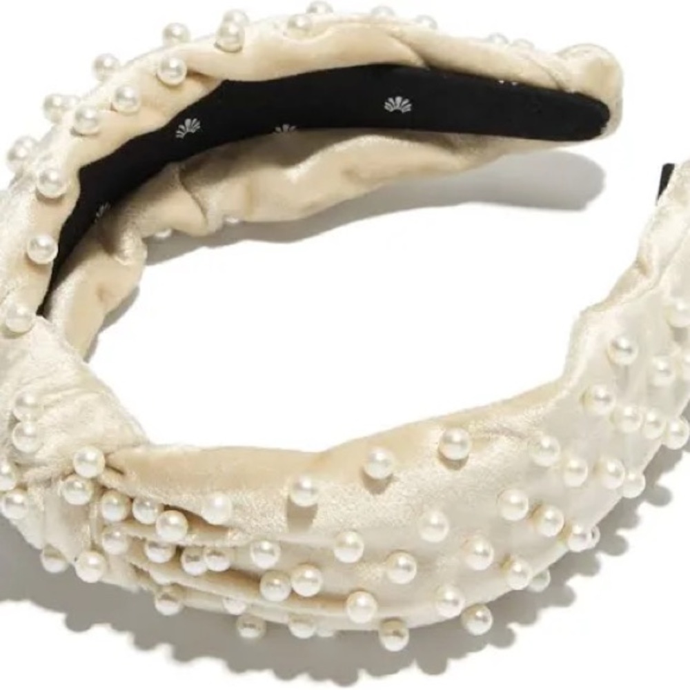 LELE SADOUGHI Velvet Pearl Headband